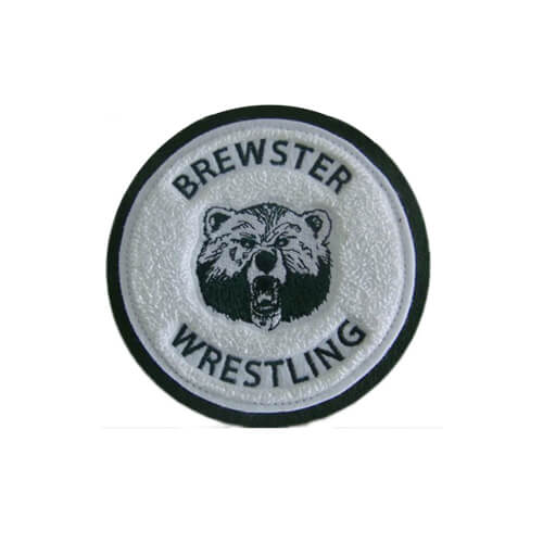 Brewster Wrestling varsity jacket patch
