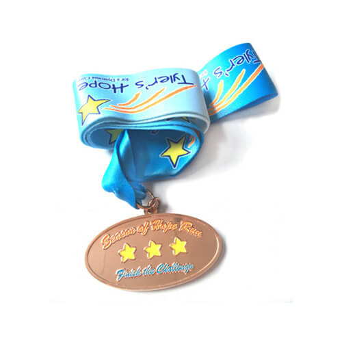 Personalized friendship honor medals ribbon