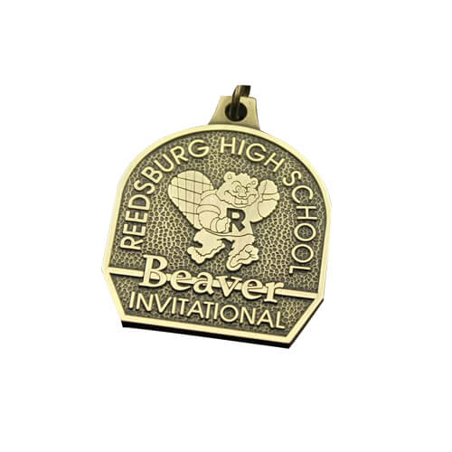 High school award medals