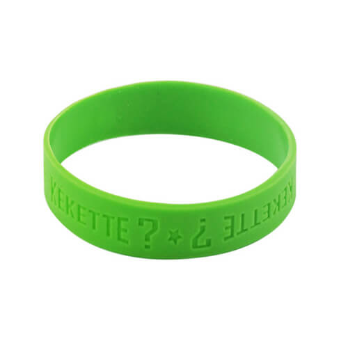 Green friendship bracelets 