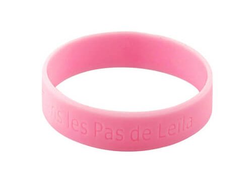 Lovely pink bracelet rainbow