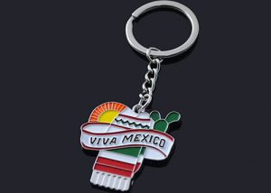 Mexico Cancun souvenir keyring