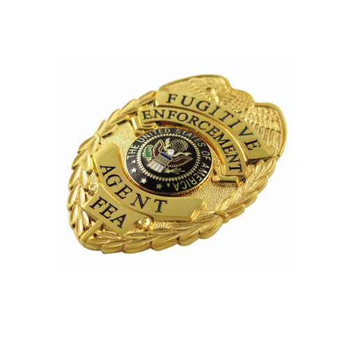 American engraved sheriff badge