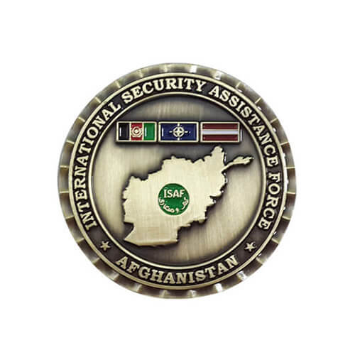 International security assistance force coin