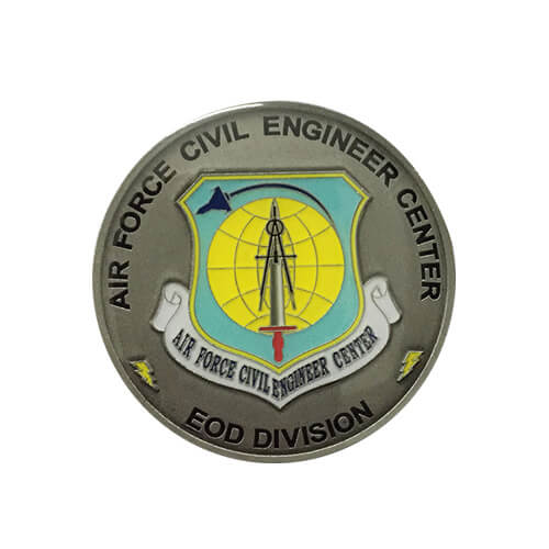 US air force civil engineering coin