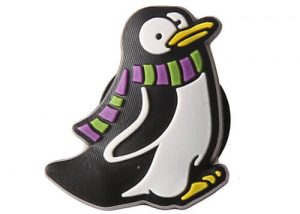 Cute penguin rubber fridge magnet