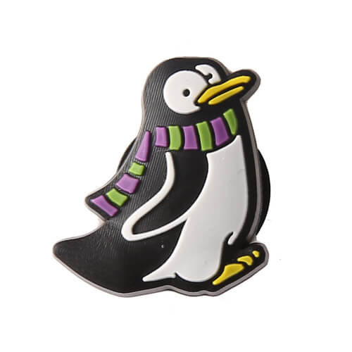 Cute penguin rubber fridge magnet