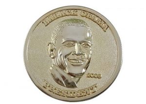 President Barack Obama commemorative coin