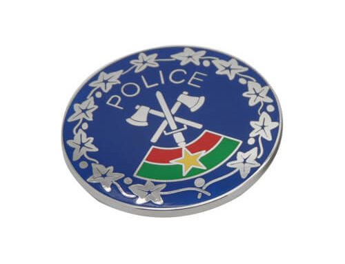 Federal police badge