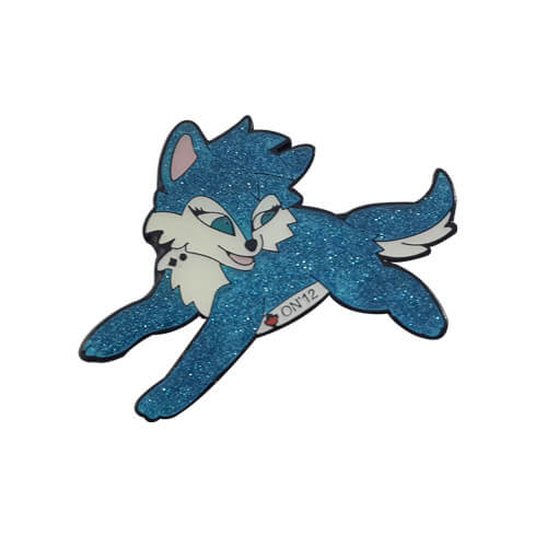 Cute wildcat pin