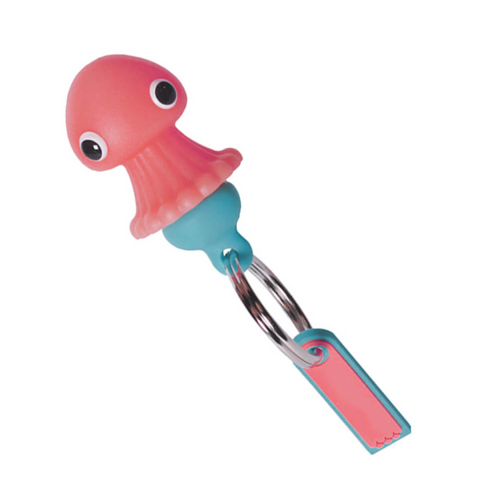 custom PVC keychain octopus