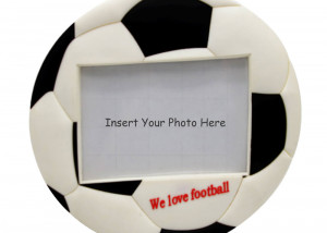 personalized Soccer photo frame