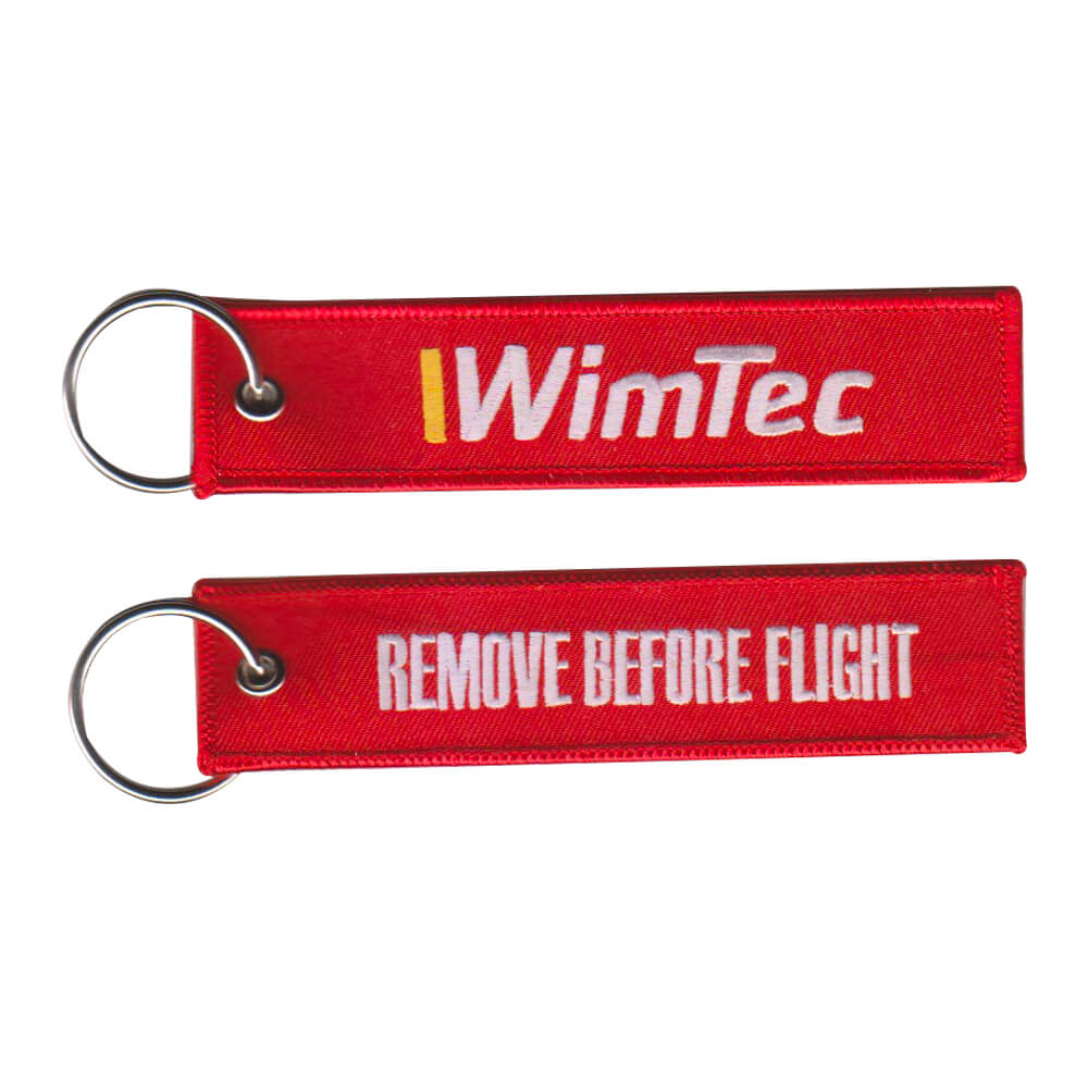 remove before flight keychain-