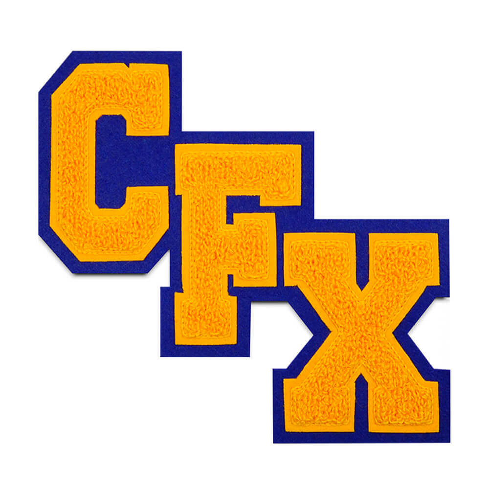monogram varsity letters-CFX