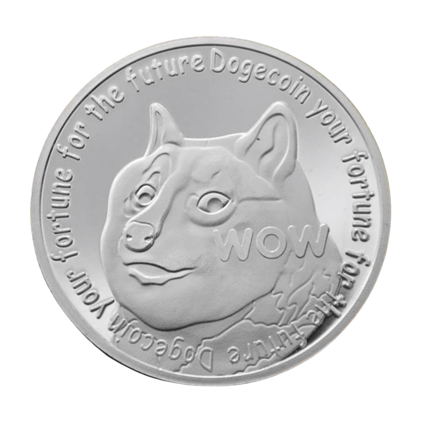 dogecoin coin silver