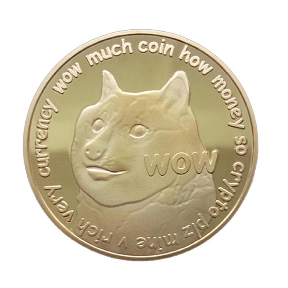 dogecoin coin gold