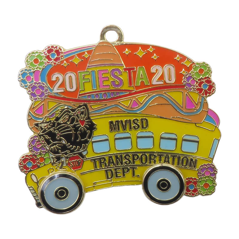2020 custom fiesta medal
