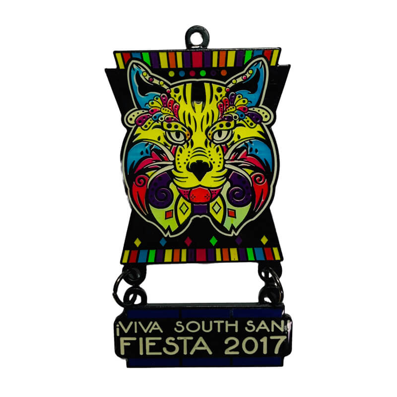 Custom fiesta medal