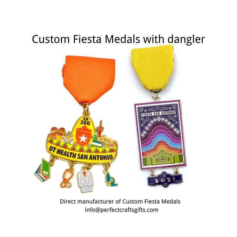 Fiesta Medals with danglers