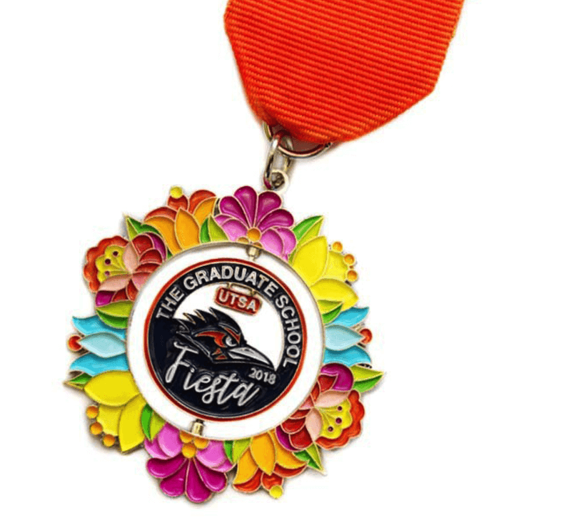 Spinner Fiesta Medal