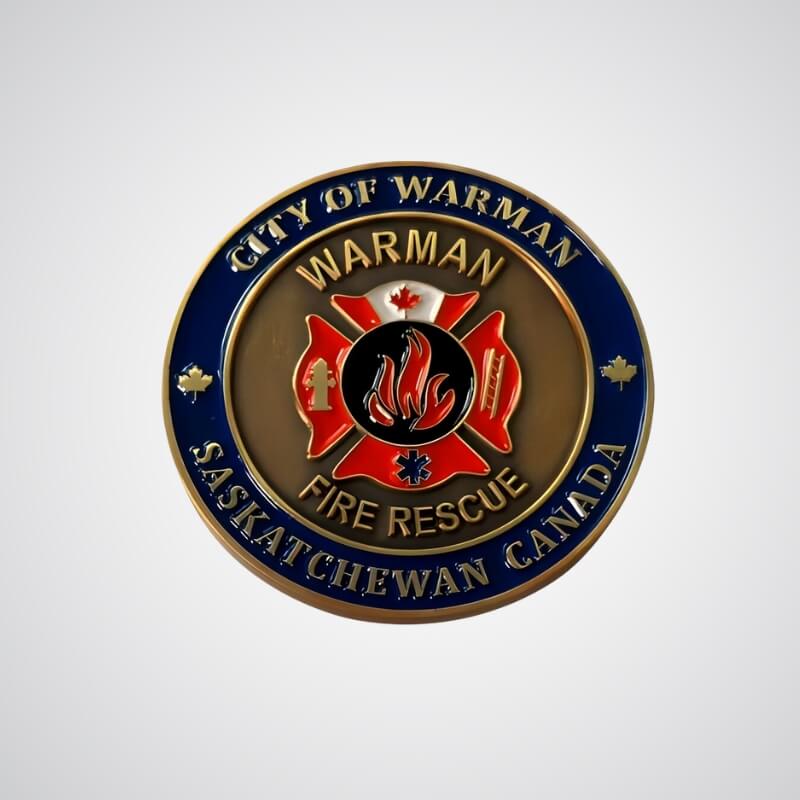 Firefighter Challenge Coins-7