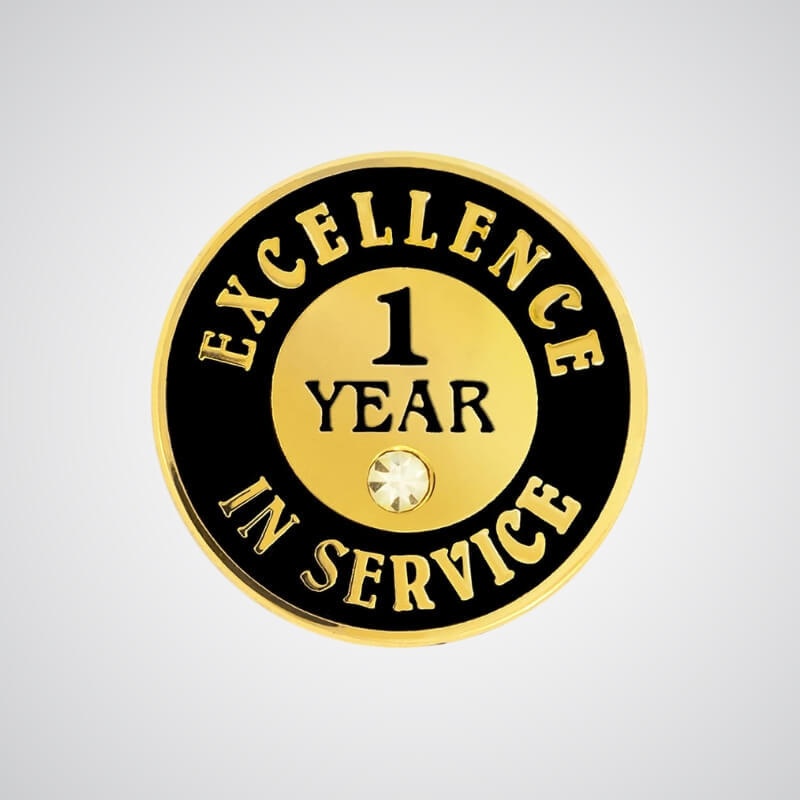 Year Of Service Pins-3