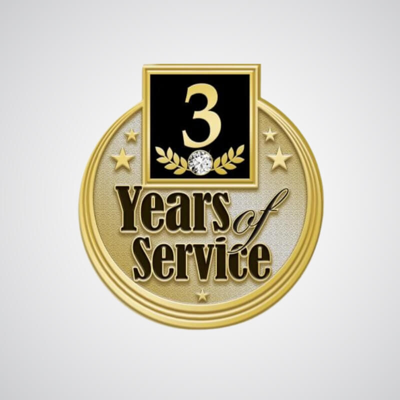 Year Of Service Pins-6