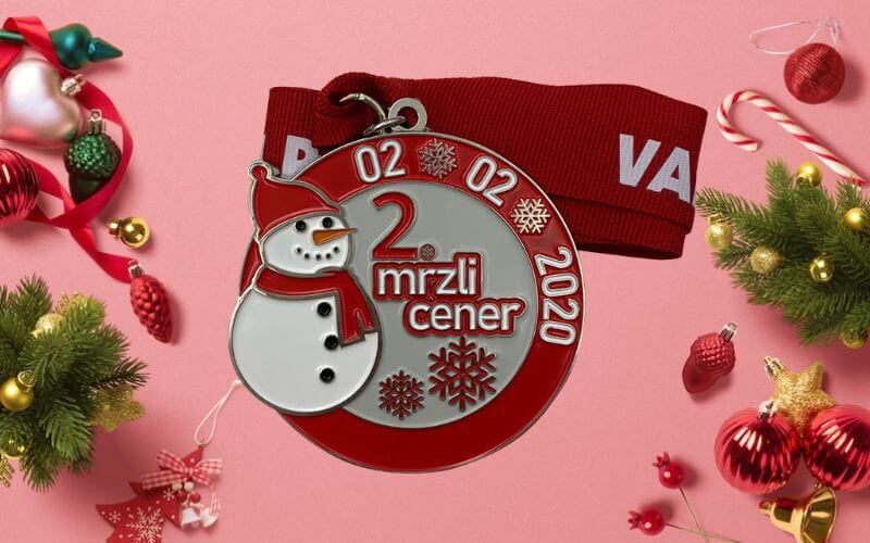 holiday race medals
