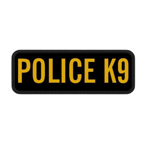 police k9 patch