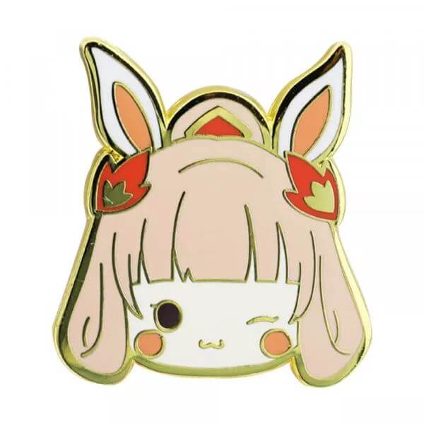 lady hard enamel pin