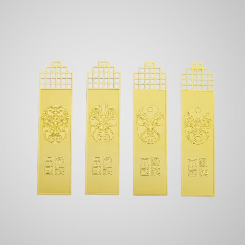 24k gold bookmark