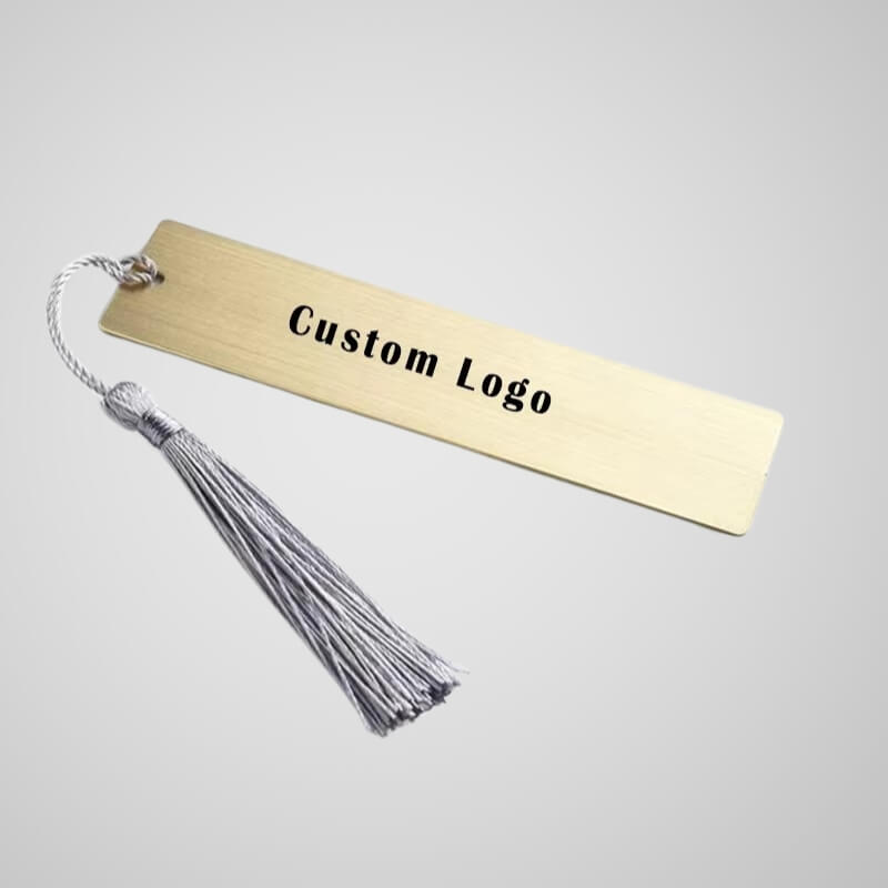 blank bookmark with custom logo