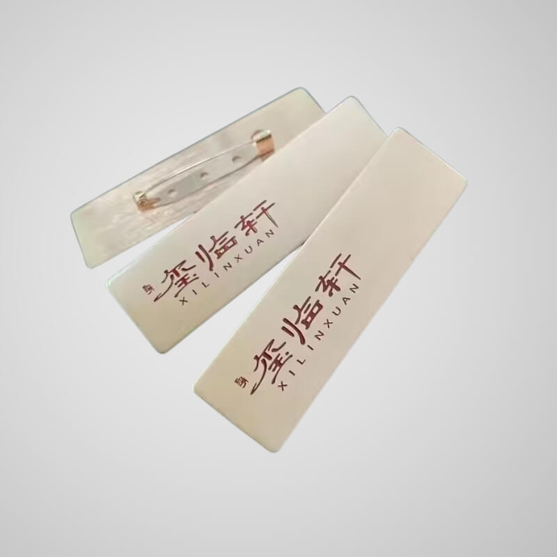 iron name tag