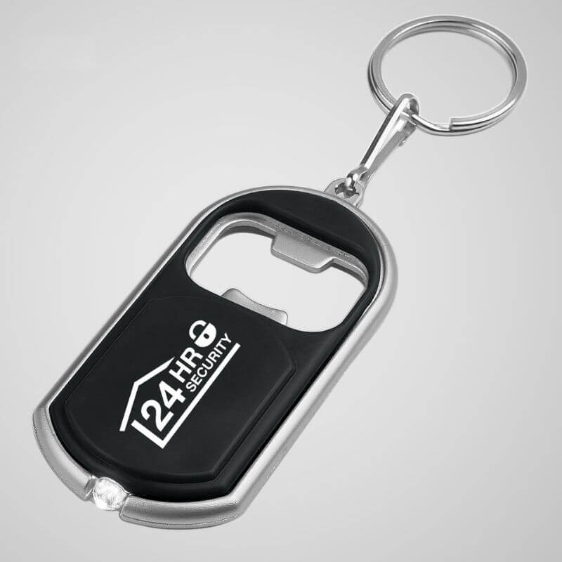 Bottle Keychains With LED Lights
