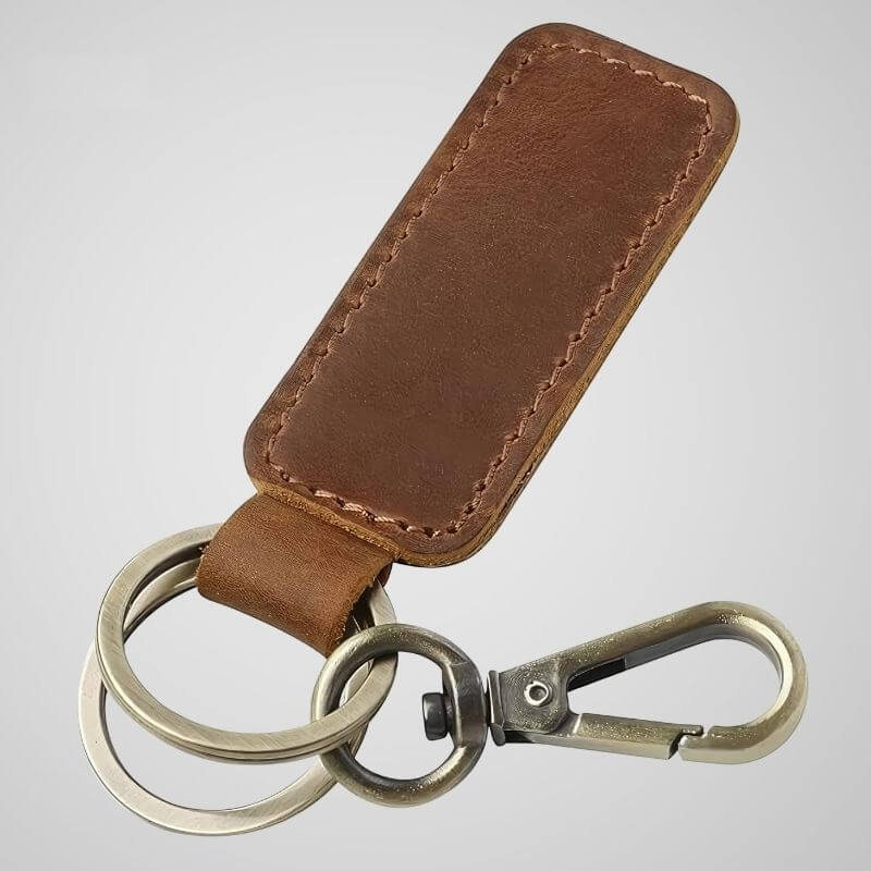 DIY Leather Keychain