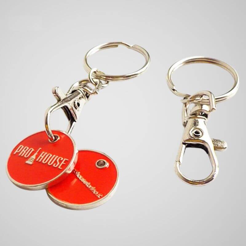 Double-Sided Print Trolley Coins