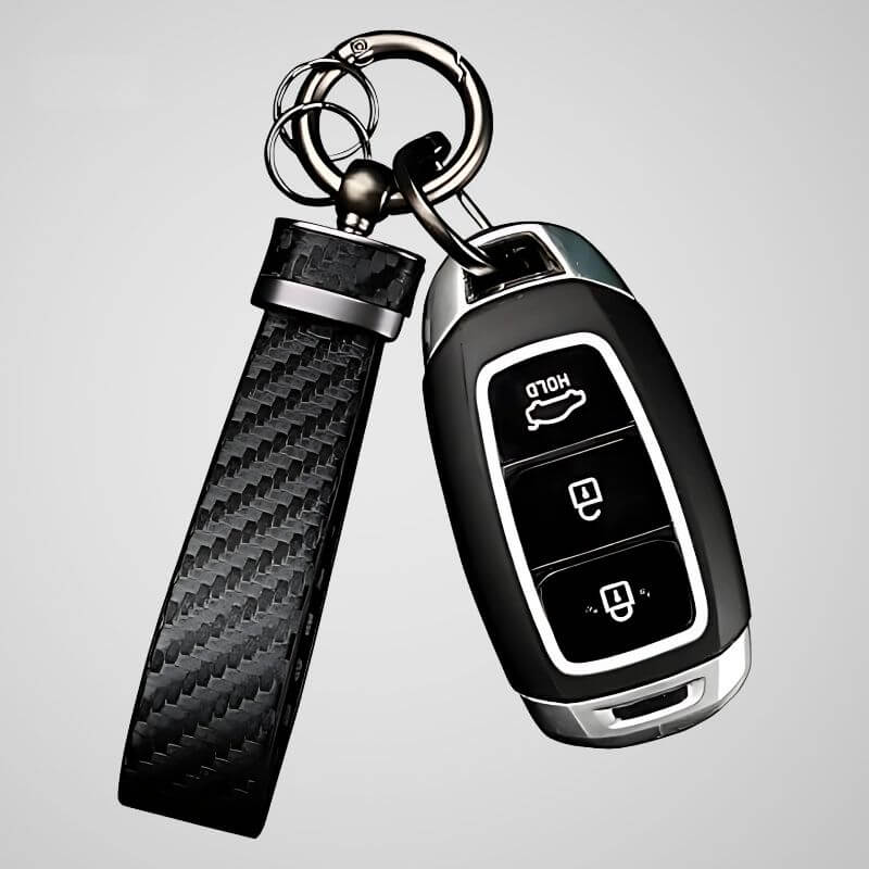 Leather Keychain for Car