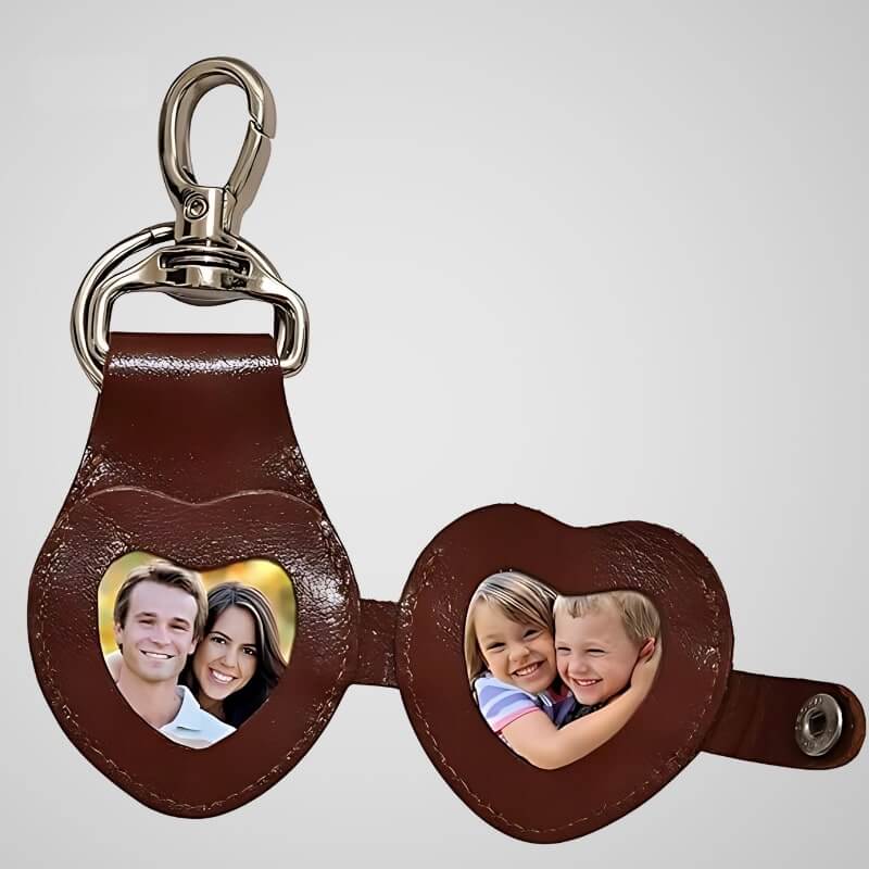 Leather keychains