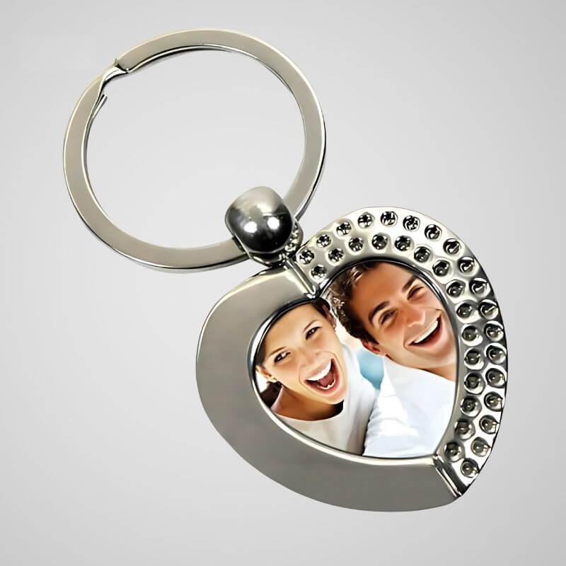 Metal Photo Keychain