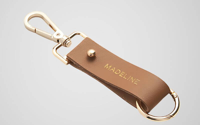 Personalize Your Own Leather Keychains