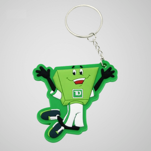 Single-Sided Design Keychain