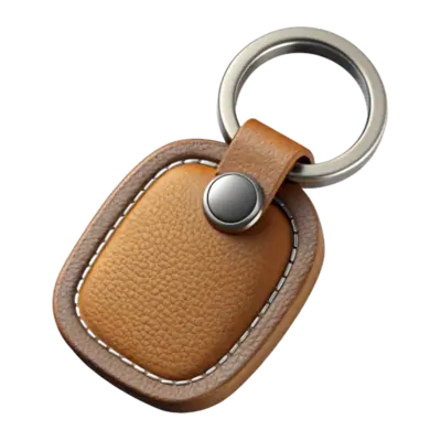 Custom Leather Keychain