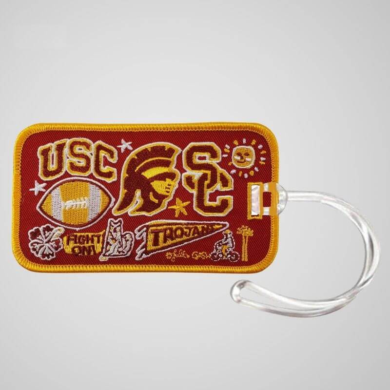 2D Embroidery Logo Luggage Tags