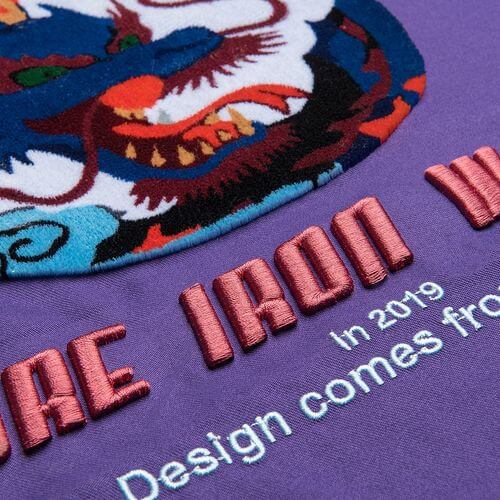3D puff embroidery