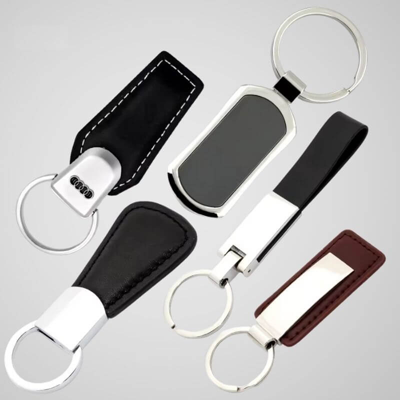 Blank Leather Keychains Wholesale