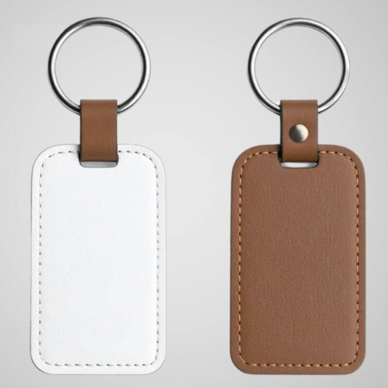 Blank Leather Keychains Wholesale