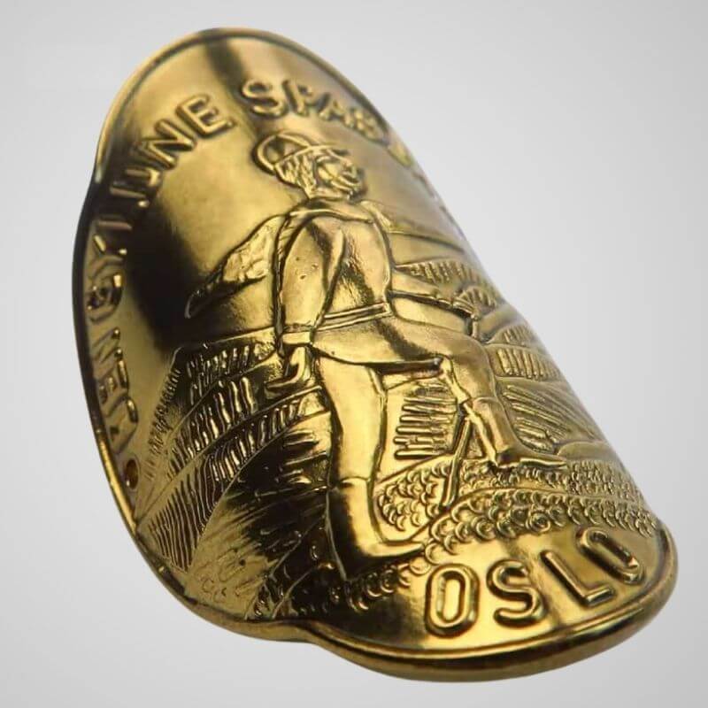 Brass Hiking Stick Medallions