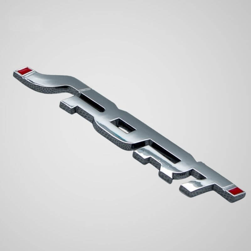 Car Emblem Letters