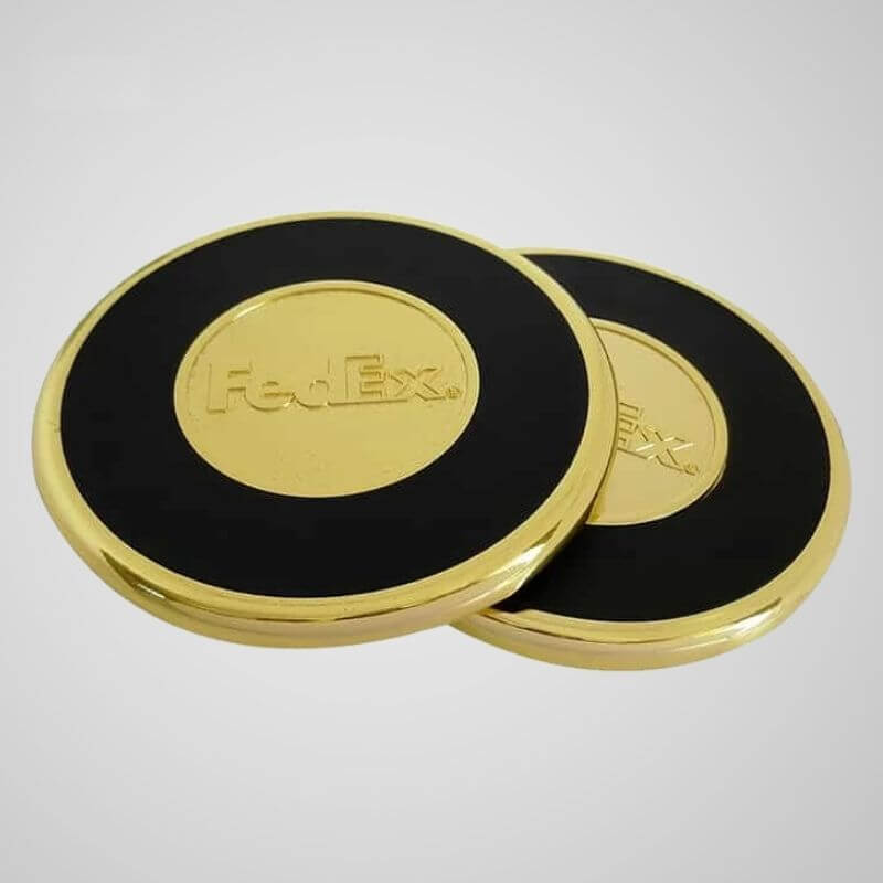Challenge Coin Cup Coasters