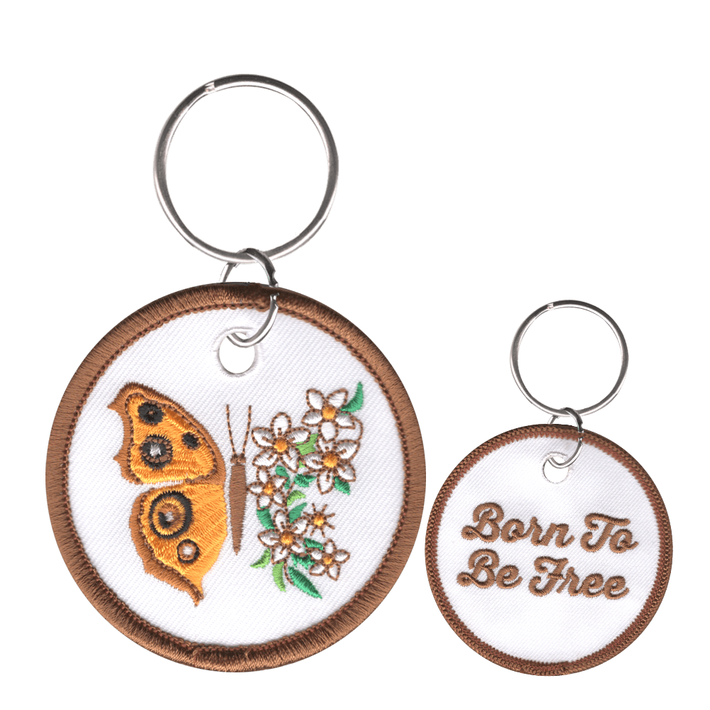 Custom Embroidery Keychain